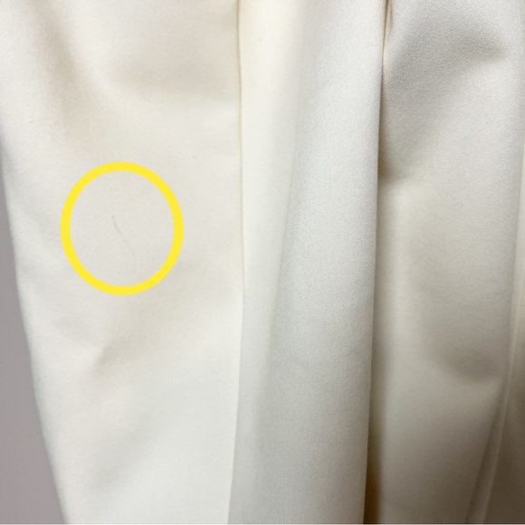 Good American NWOT Woven Blazer 2.0 bone ivory boss jacket career office 2X XXL - Picture 13 of 15